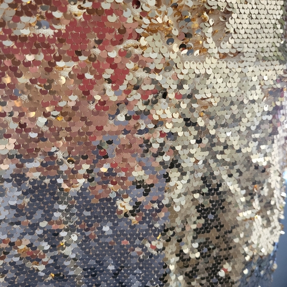 Marc Jacob's Gold Sequin Skirt-NEW YEARS EVE PERFECTION - Picture 4 of 8